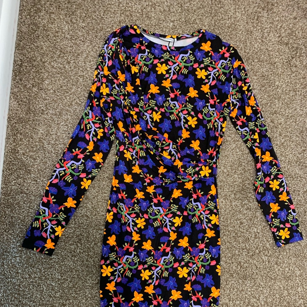 Brand new colorful midi dress